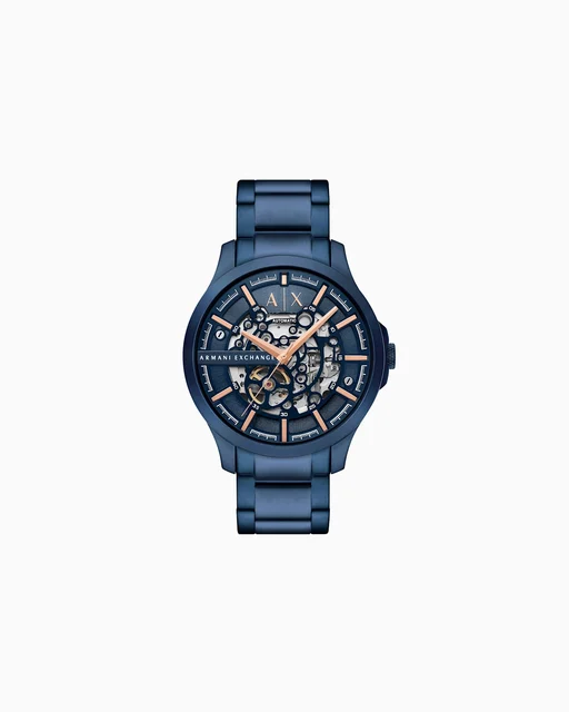 Armani Exchange Multifunction Blue Stainless Steel Watch AX2457 kol saati