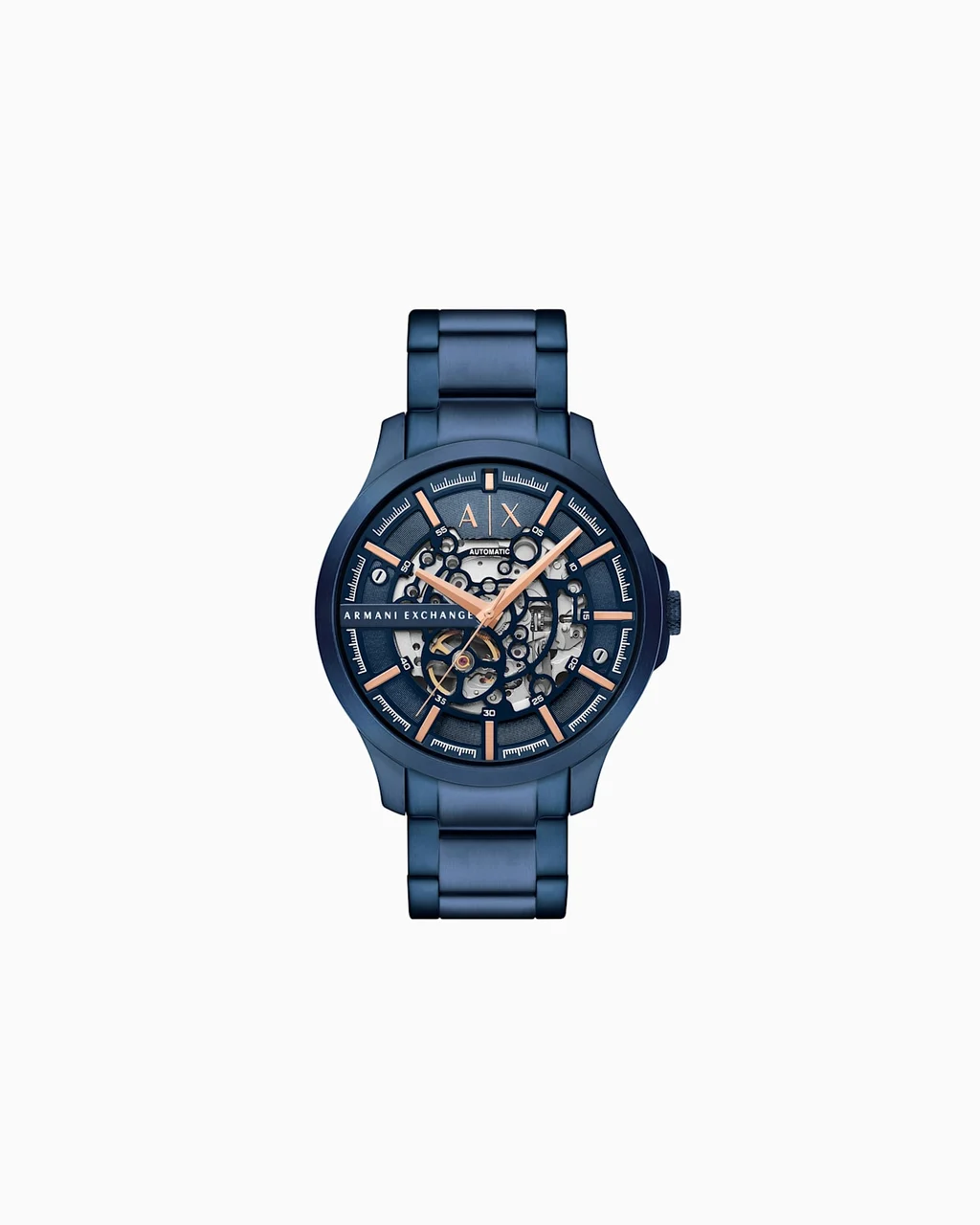 Armani Exchange Multifunction Blue Stainless Steel Watch AX2457 42 mm kol saati