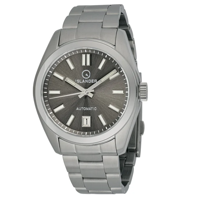 Islander Brookville Hi-Beat Automatic Dress Watch with Grey Dial, AR Sapphire Crystal #ISL