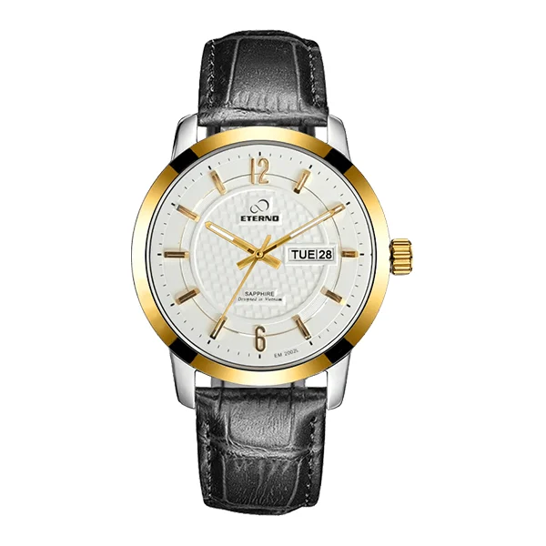 Eternowatch Eterno EM2002L Da Đen Demi 40 mm kol saati