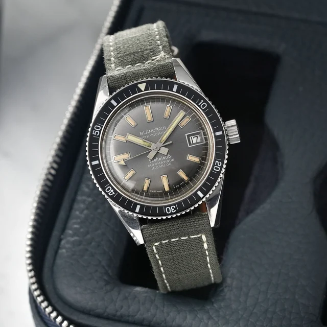 Blancpain Fifty Fathoms Bathyscaphe W-2028 kol saati