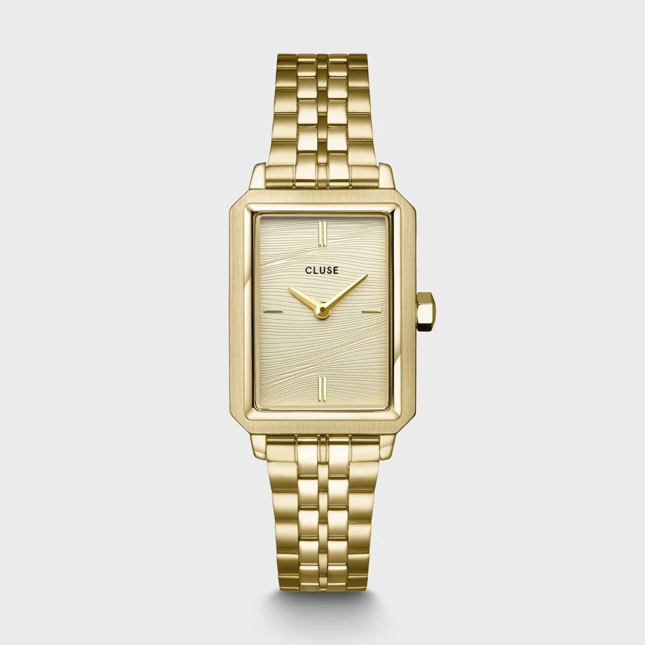 CLUSE Fluette Watch Steel, Sand Texture Full Gold Colour CW11511 30.6 mm kol saati
