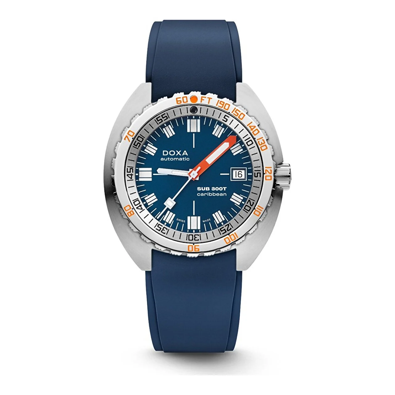 Doxa SUB 300T Caribbean 840.10.201.32 42.5 mm kol saati