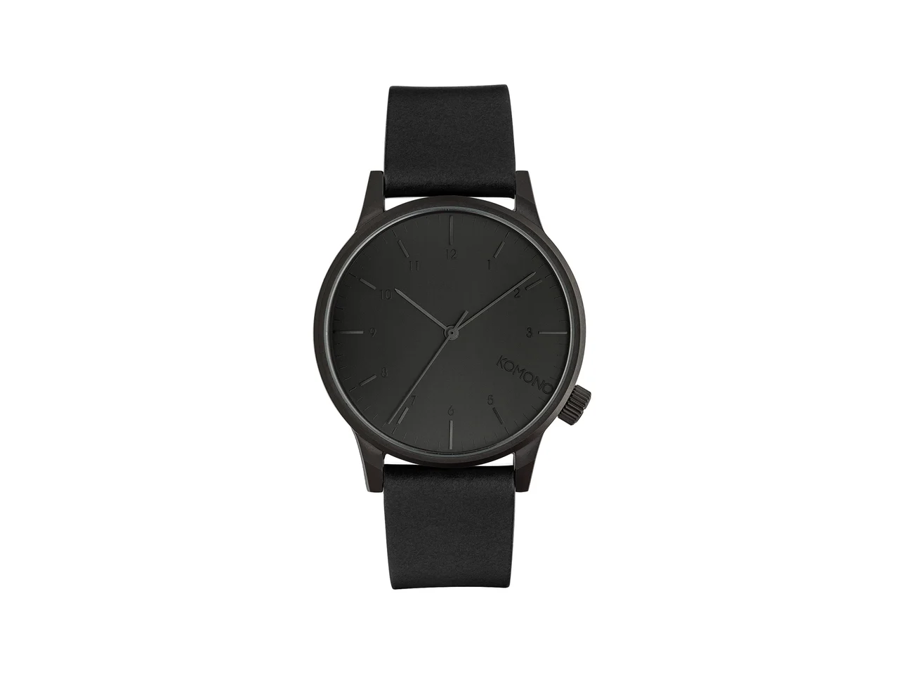 Komono Winston Regal All Black KOM-W2264 kol saati