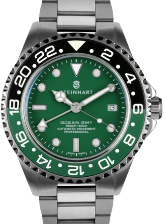 Steinhart Ocean 42 GMT Nova Green Ceramic 103-1518/ST 50 mm kol saati
