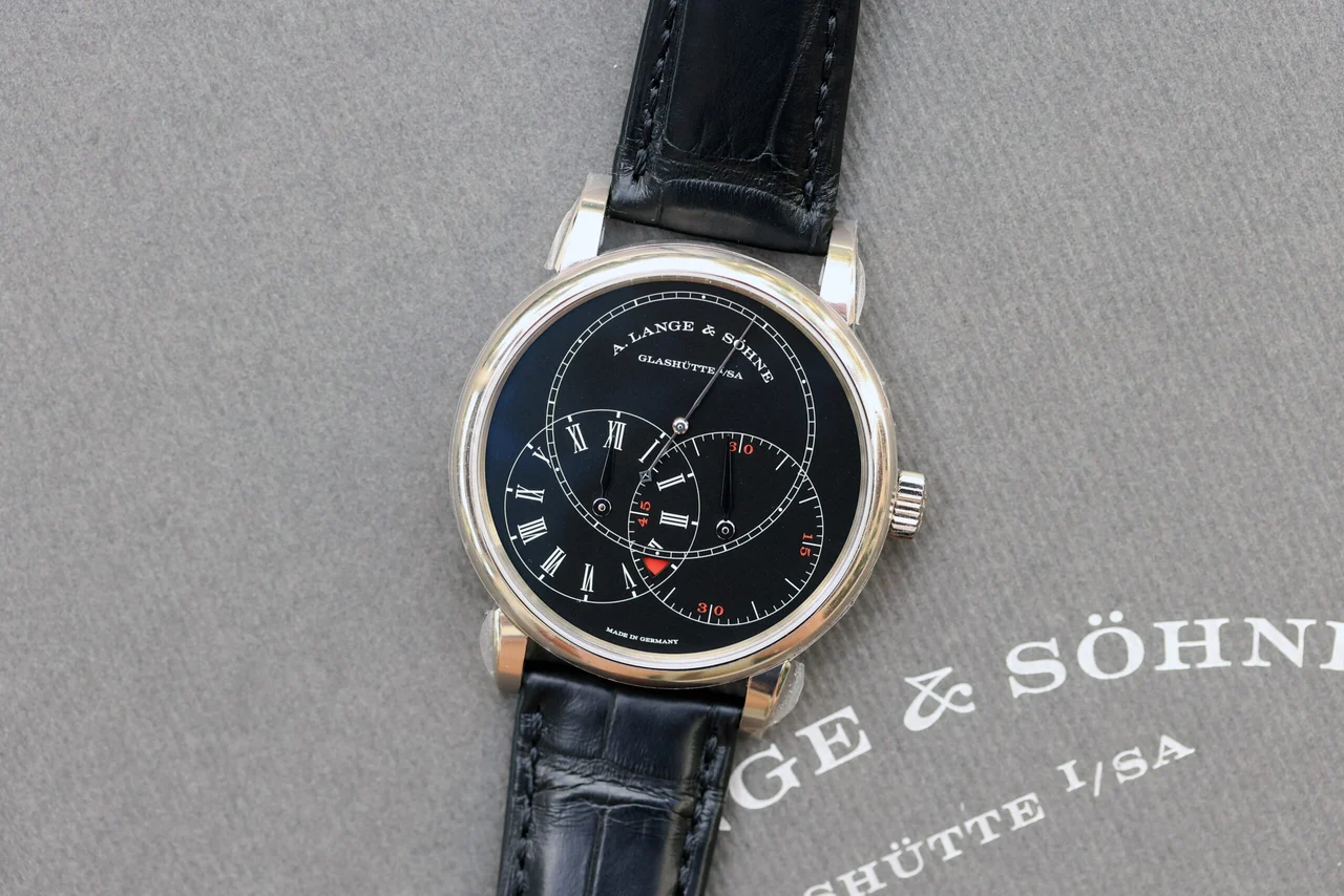 A. Lange & Sohne Richard Lange “Jumping Seconds” ref. 252.02 40 mm kol saati