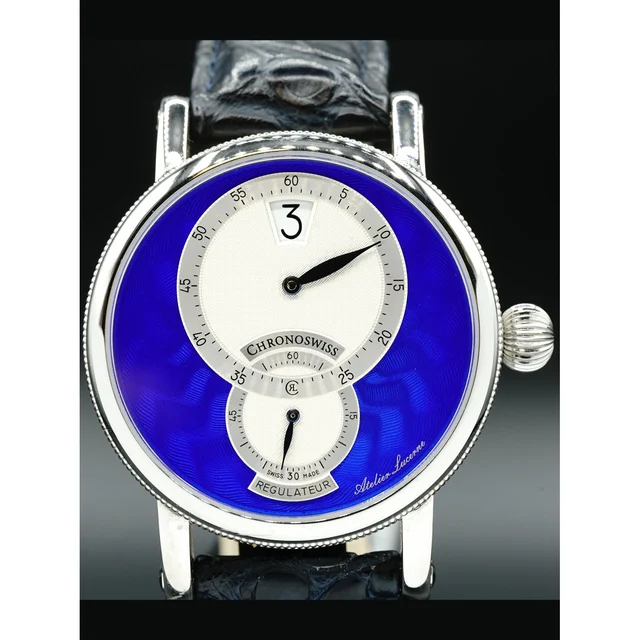 ChronoSwiss Artist Regulator Jumping Hour CH-8323E-BL 210000023890 kol saati