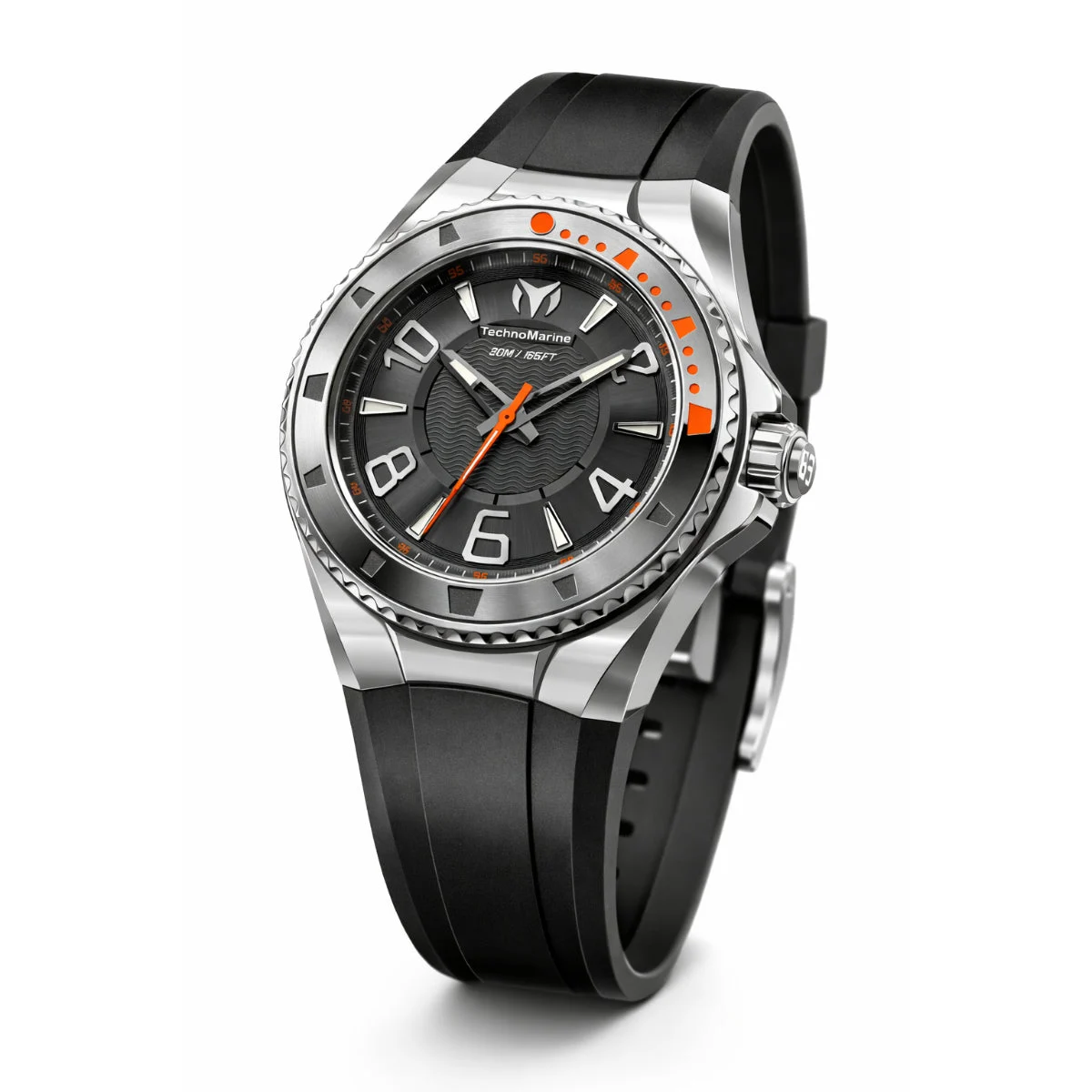 Technomarine Lusso Mare Watch - 44mm. Black (TM-225022) 44 mm kol saati