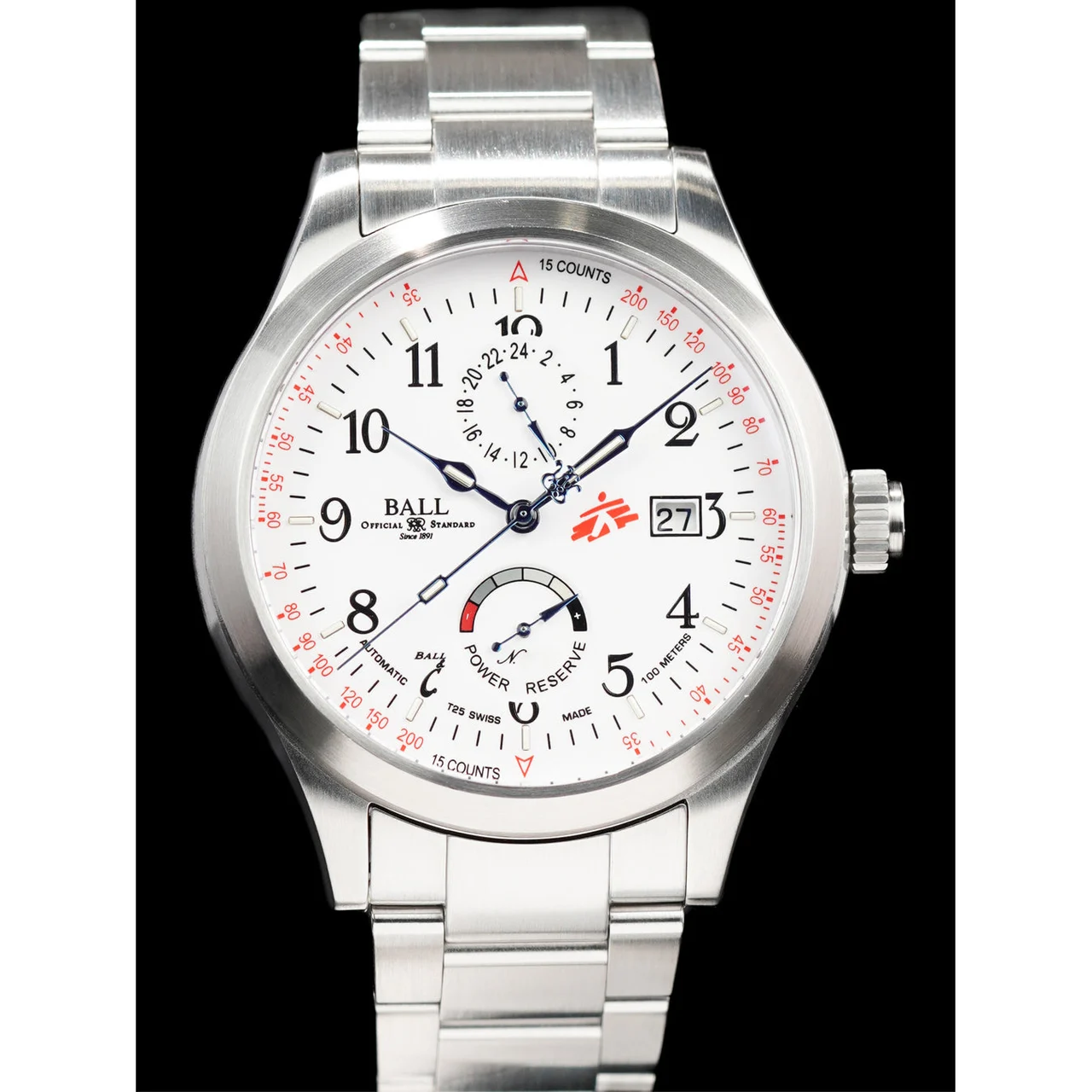 BALL Watch Ball GM2128C-S2J-WH Engineer Master II 21009N29214 44 mm kol saati