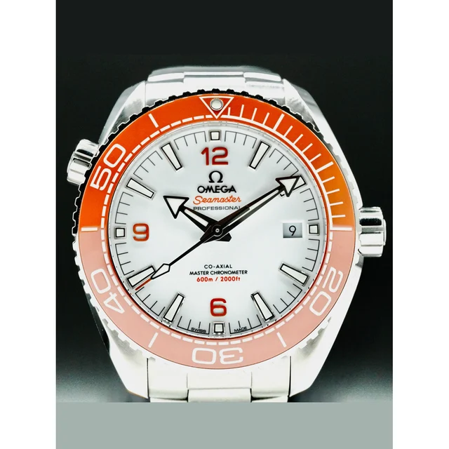 OMEGA Seamaster Planet Ocean 600M Master Chronometer Orange 210000036087 kol saati