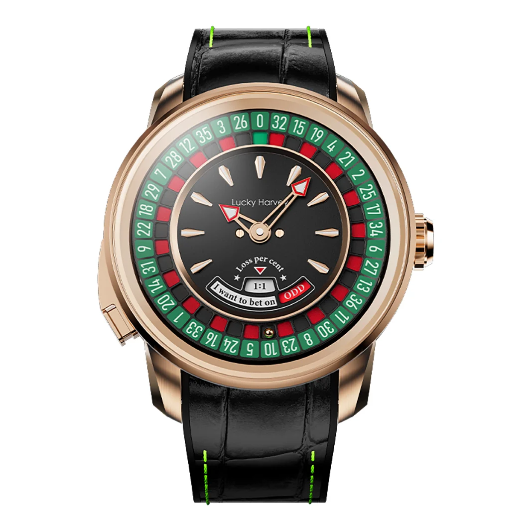 Lucky Harvey LH.EURou.RG 43 mm kol saati