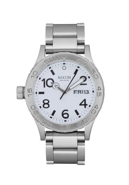 Nixon US All Silver / White A1430-5424-00 kol saati