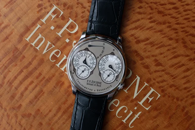 F.P. Journe Chronometre a Resonance ref. RN “Platinum 38mm” kol saati