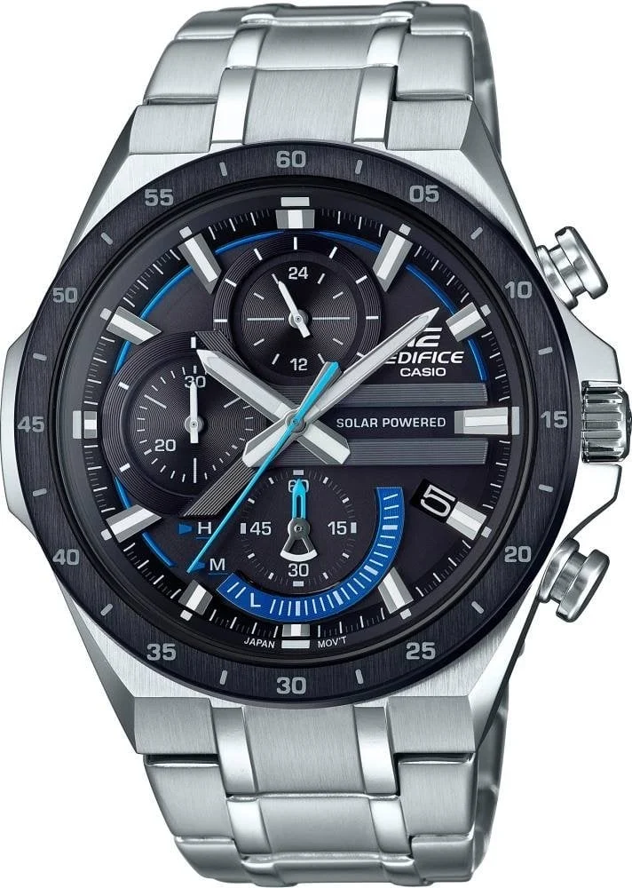 Casio Edifice Güneş Enerji̇li̇ EQS-920DB-1BVUDF 47.6 mm kol saati