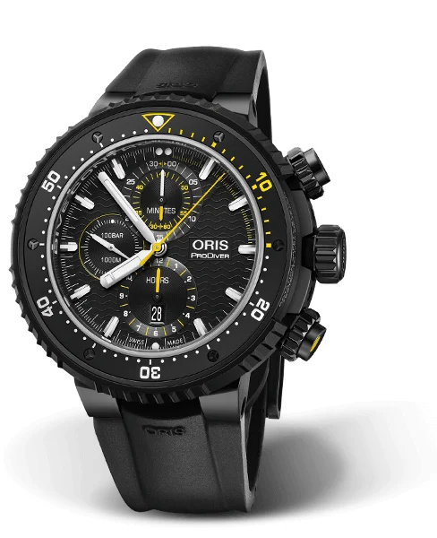 Oris Dive Control Limited Edition 01 774 7727 7784-Set 51 mm kol saati