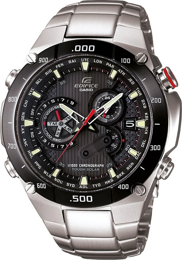 Casio Edifice Güneş Enerji̇li̇ EQS-1100DB-1AVDR 46.9 mm kol saati