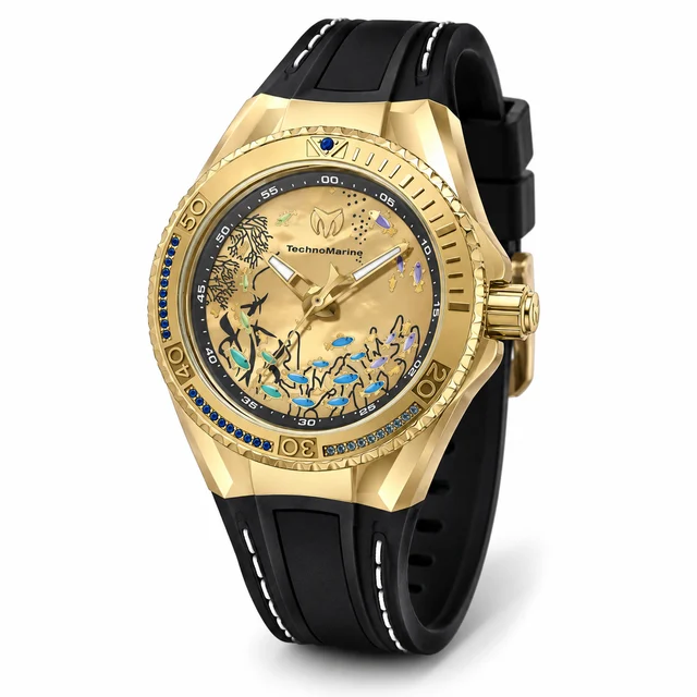 Technomarine Cruise Dream Watch w/ Mother of Pearl Dial - 40mm, White, Black (ZG-TM-125010