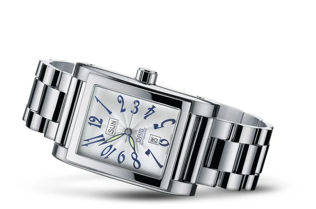 Oris Rectangular Day Date 01 585 7525 4061-07 8 20 68 kol saati