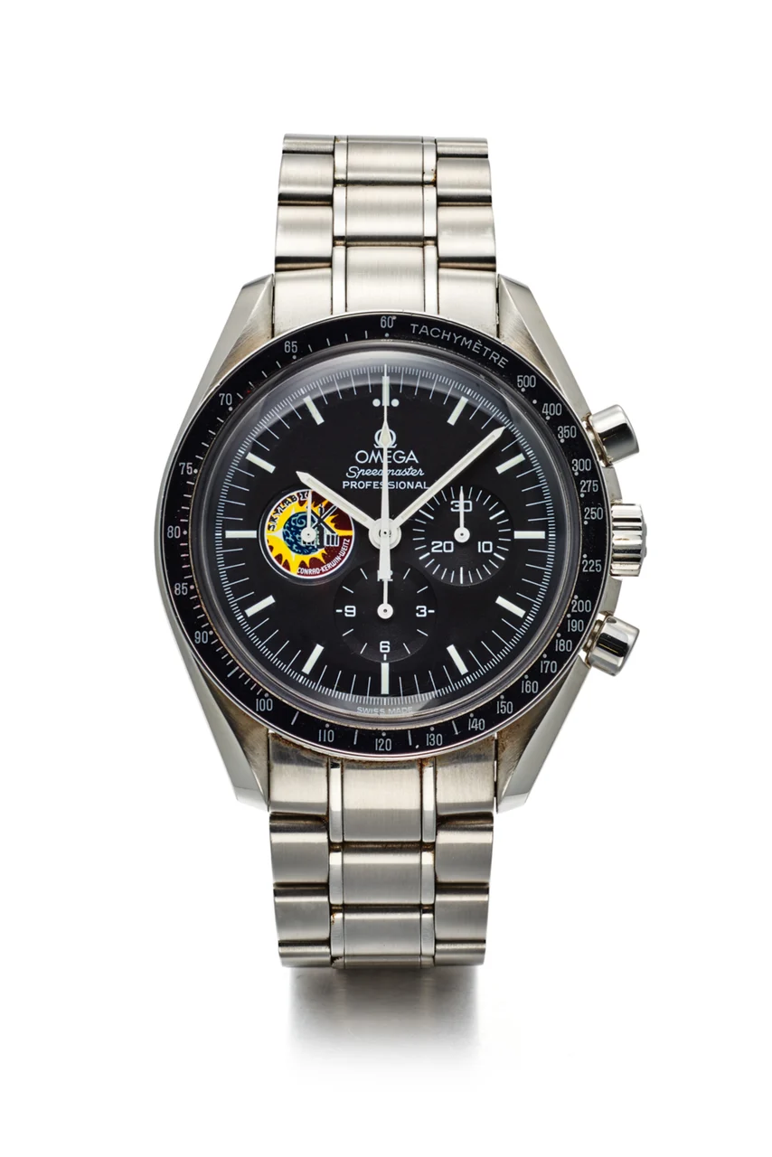 OMEGA OMEGA REF. 3597.21.00; “SPEEDMASTER PROFESSIONAL” “MISSIONS SKYLAB 1”; LIMITED EDITION OF 200 PIECES; STAINLESS STEEL kol saati