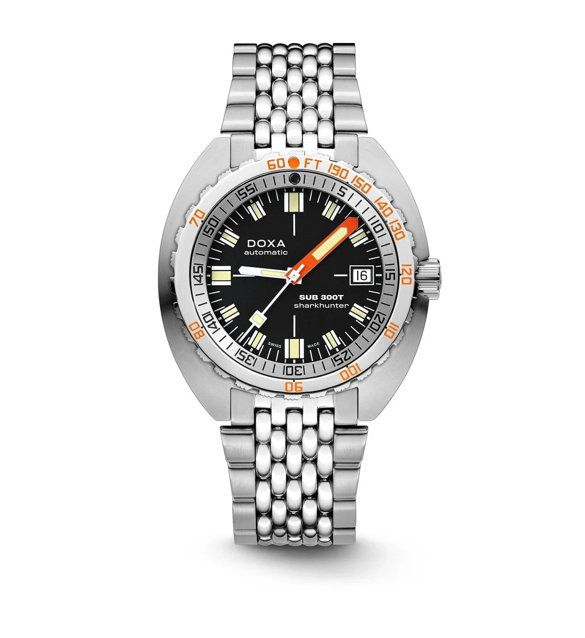 Doxa Sharkhunter 840.10.101.10 42.5 mm kol saati