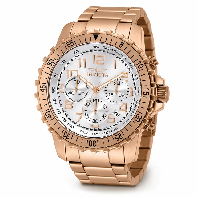 Invicta Specialty Vector Field Watch - 45mm. Rose Gold (11368) kol saati