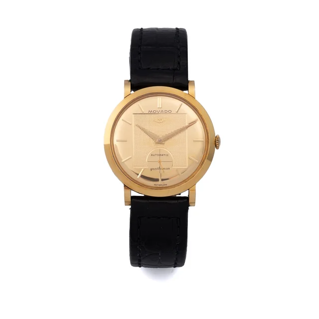 Movado Kingmatic, Mirror Dial, Pink Gold 8463 kol saati