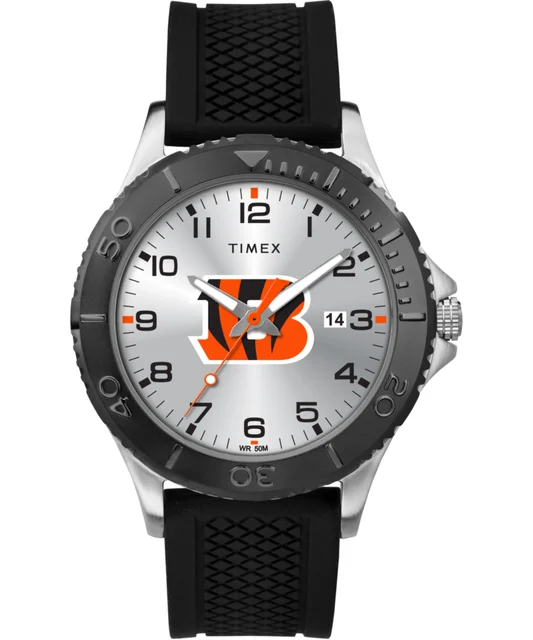 Timex Gamer Black Cincinnati Bengals TWZFBENMDYZ kol saati