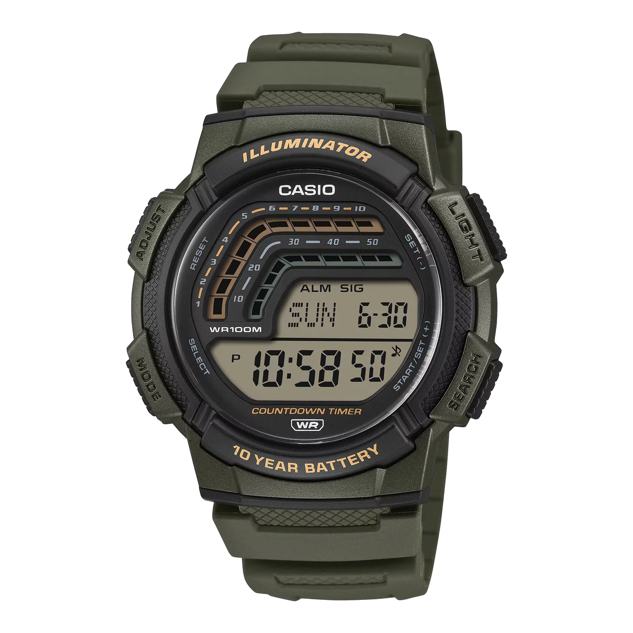 Casio Casio WS1800-3A 53 mm kol saati