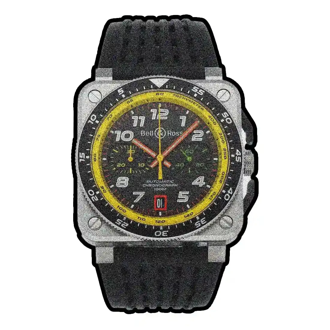 Bell & Ross Bell & Ross 43247 42 mm kol saati