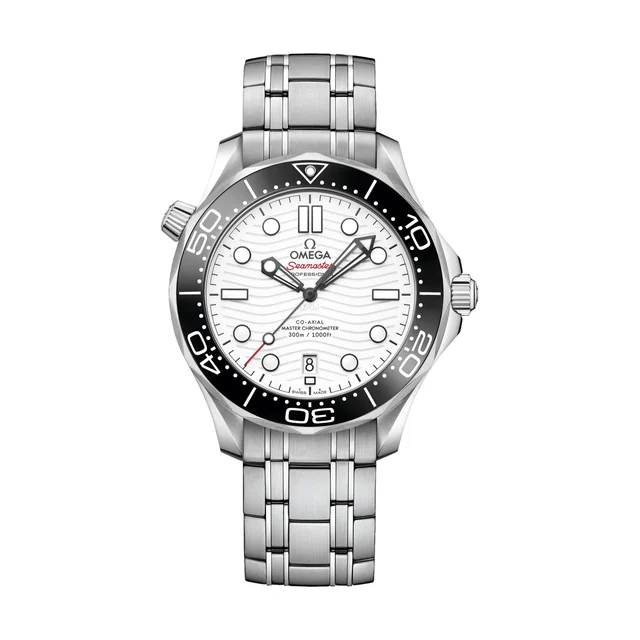 OMEGA Seamaster Diver 300M 42mm - White on Bracelet O21030422004001 kol saati