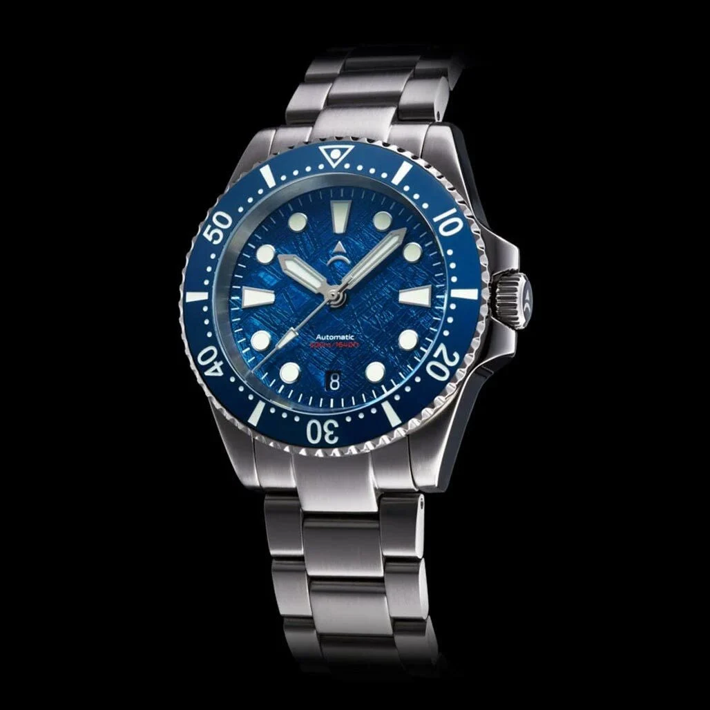 Axios Ironclad 500-Meter Swiss Automatic Dive Watch with DD AR Sapphire Crystal #AX-IC-05 40 mm kol saati