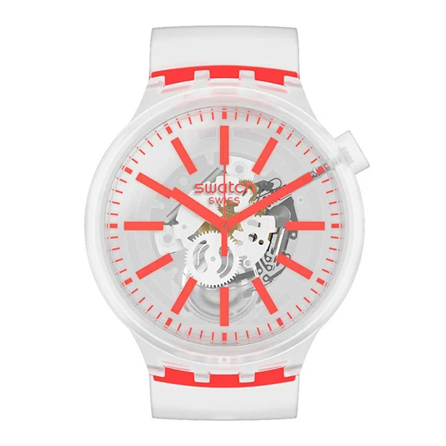 Swatch Orangeinjelly SO27E102 kol saati