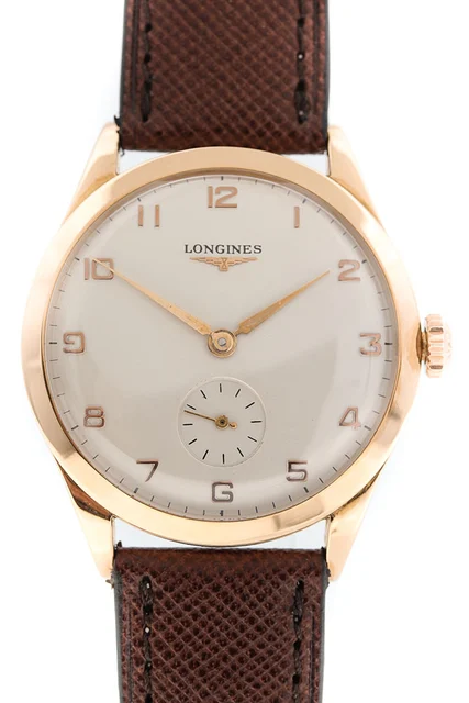 Longines Dress Watch 18k Rose kol saati