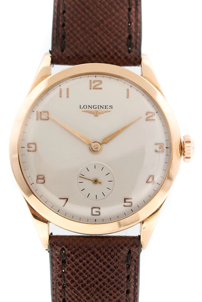 Longines Dress Watch 18k Rose 34 mm kol saati