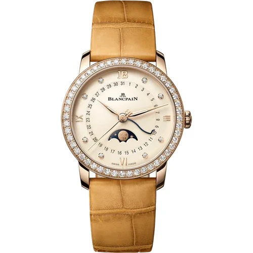 Blancpain Villeret Quantième Phases de Lune 6126N 2987 55B kol saati