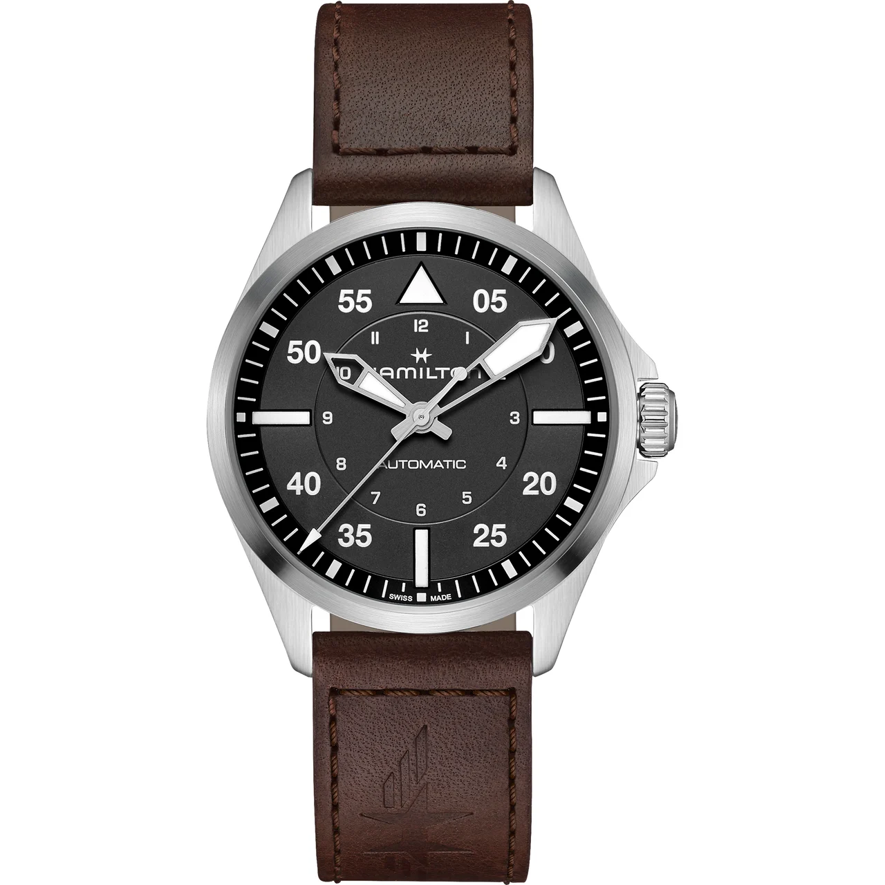 Hamilton Khaki Aviation Pilot Auto 39mm H76305530 39 mm kol saati