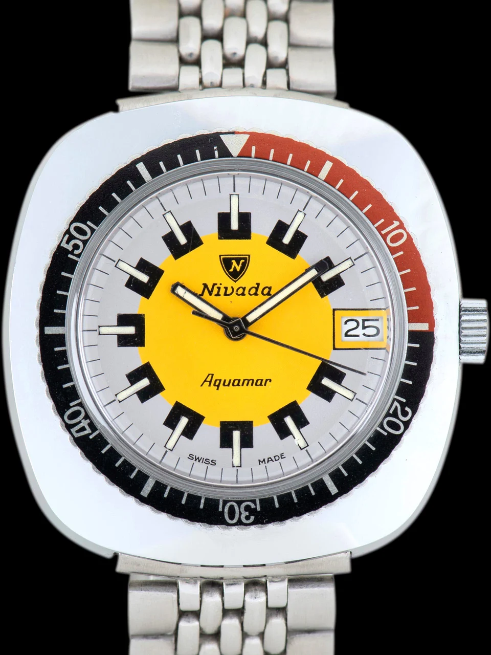 Nivada Grenchen Aquamar NVDAAQU4961BAN 39 mm kol saati