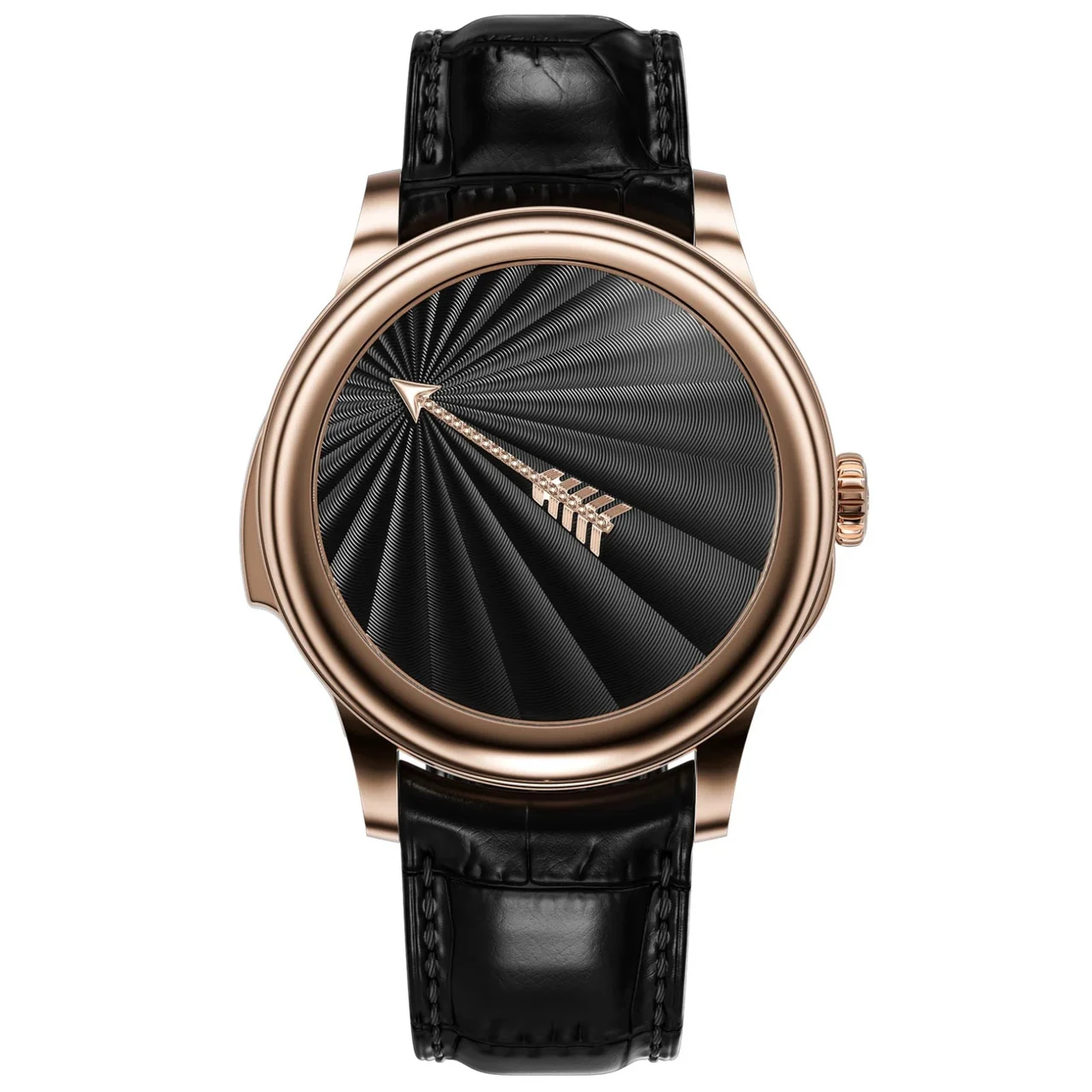 L. Leroy Vox Temporis Red Gold LL301/1 43 mm kol saati