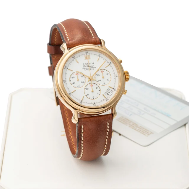 Zenith ZENITH, REF. 20.0023.400, EL PRIMERO, GOLD PLATED kol saati