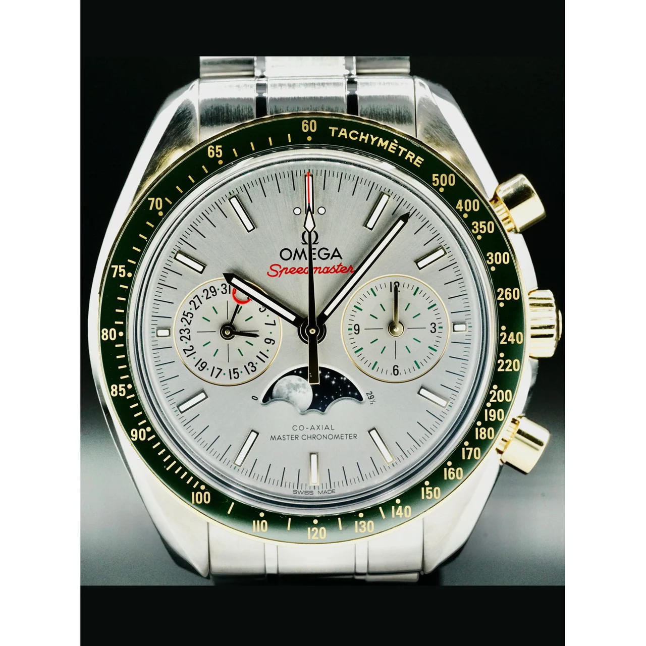 OMEGA Speedmaster Moonwatch Master Chronometer Moonphase 210000039144 kol saati