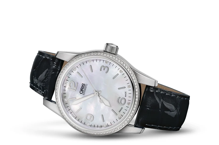 Oris Big Crown Diamonds 01 733 7649 4966-07 5 19 60 38 mm kol saati