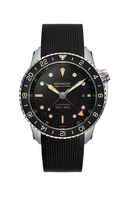 Bremont Supermarine S502-BK-R-S 43 mm kol saati