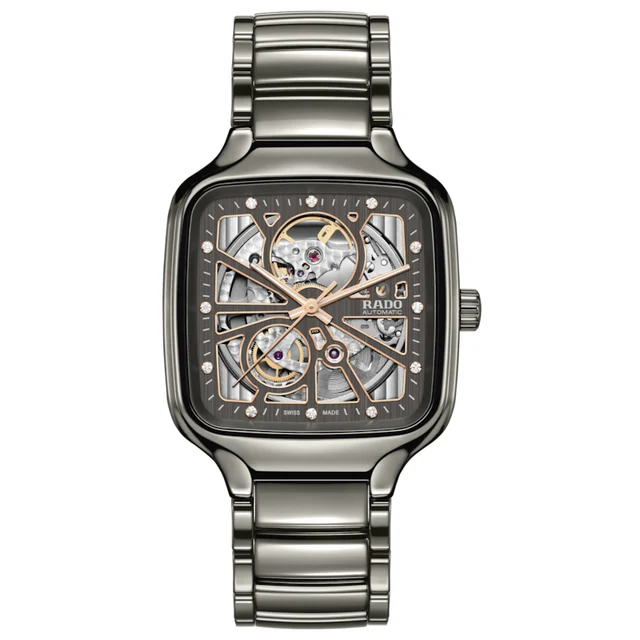 Rado True Square Automatic Open Heart R27083712 kol saati