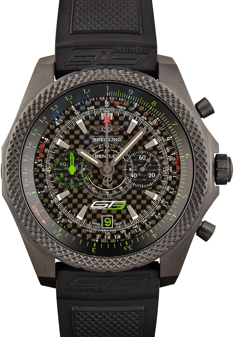Breitling for Bentley GT3 Black V273655S/BE14 49 mm kol saati