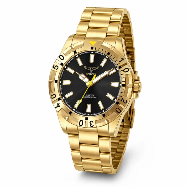 Invicta Open Box Specialty I by Watch - 42mm, Gold (AIC-69032) kol saati