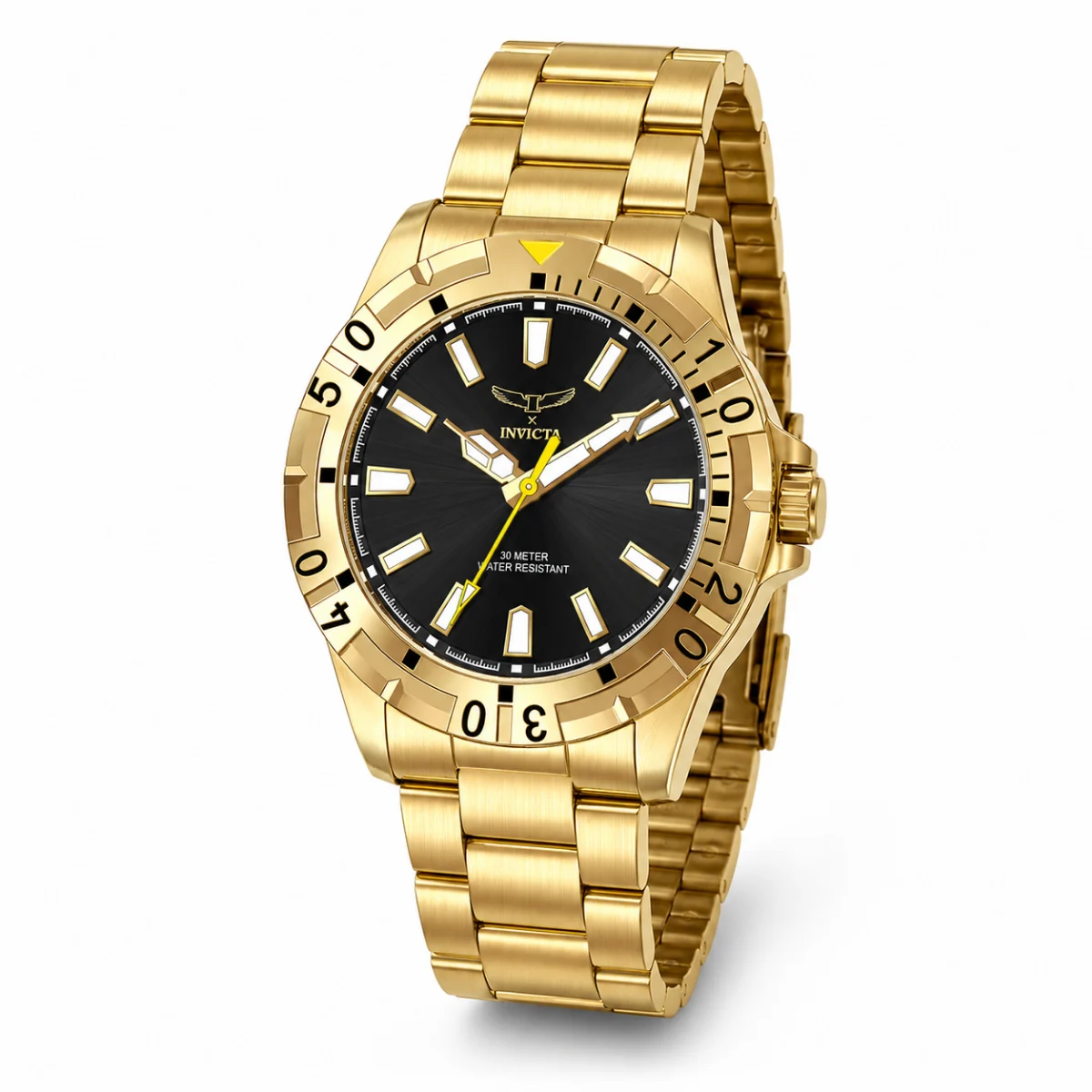 Invicta Open Box Specialty I by Watch - 42mm, Gold (AIC-69032) 42 mm kol saati