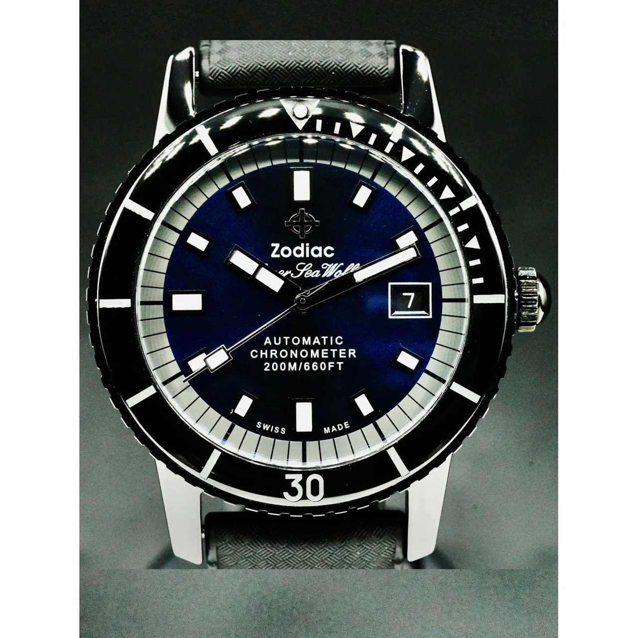 Zodiac Super Sea Wolf STP 1-11 ZO9595 NAP210000036225 40 mm kol saati