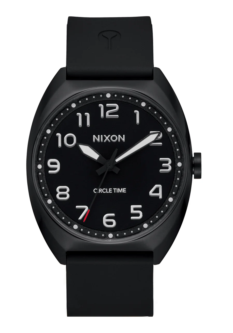 Nixon US Mullet - Black / Black A1365-004-00 38 mm kol saati