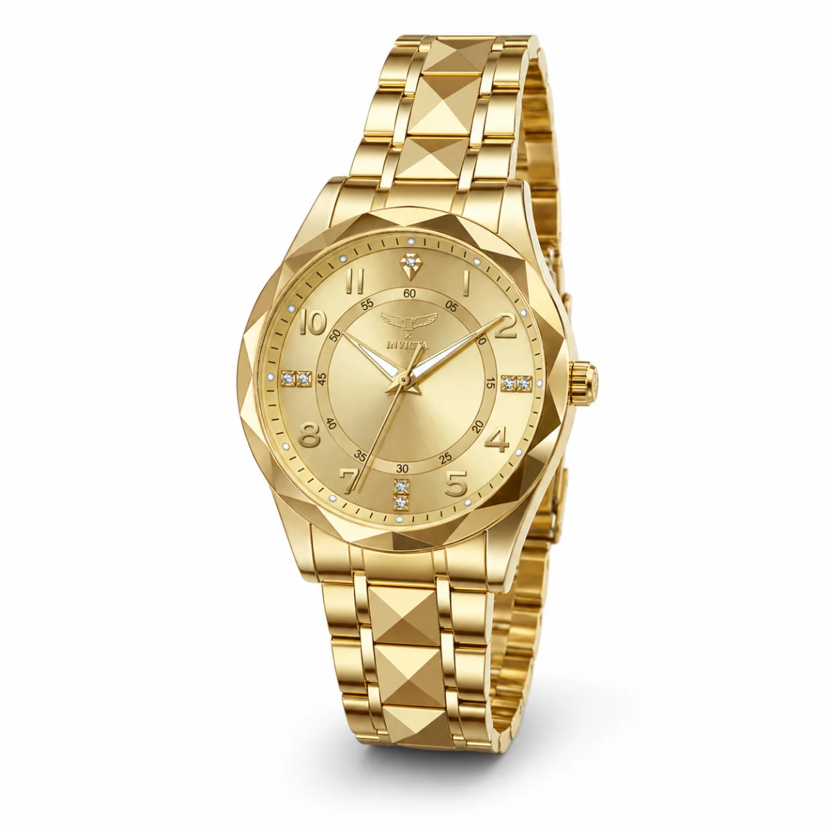 Invicta Specialty I by Watch - 41mm, Gold (69017) 41 mm kol saati
