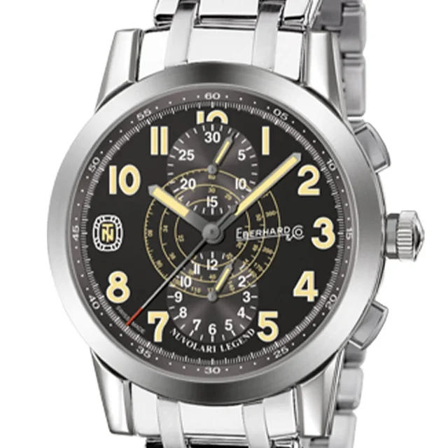 Eberhard & Co Tazio Nuvolari 41191 kol saati